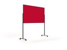 MAGNETOPLAN Design Lavagna Present. VP 1181206 rosso, feltro 1000x1800mm (4013695064185)