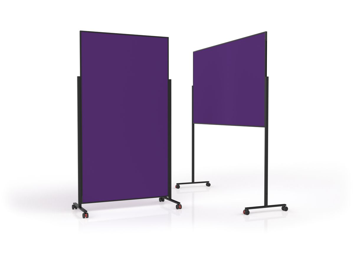 MAGNETOPLAN Design Lavagna Present. VP 1181211 viola, feltro 1000x1800mm (4013695064192)