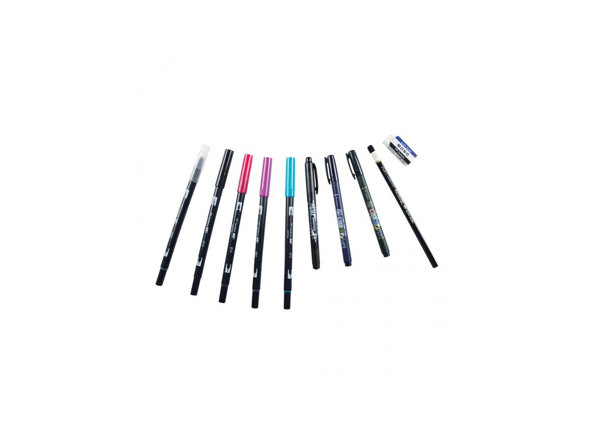 TOMBOW Lettering-Set Advanced LS-ADV ART Dual Brush (4003198130029)