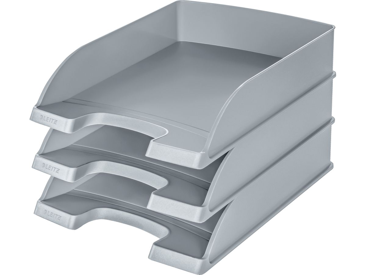 LEITZ Vaschetta portacorr. Plus A4 52270084 argento (4002432374885)