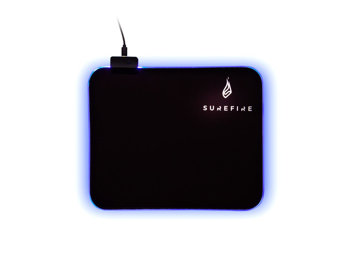SUREFIRE Gaming Mouse Pad 48812 Silent Flight RGB-320 (0023942488125)