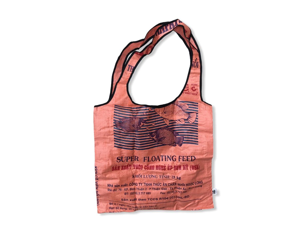 BEADBAGS Einkaufstasche Crispy Rice Ri43.06 orange 50x1x76cm (4260710320461)