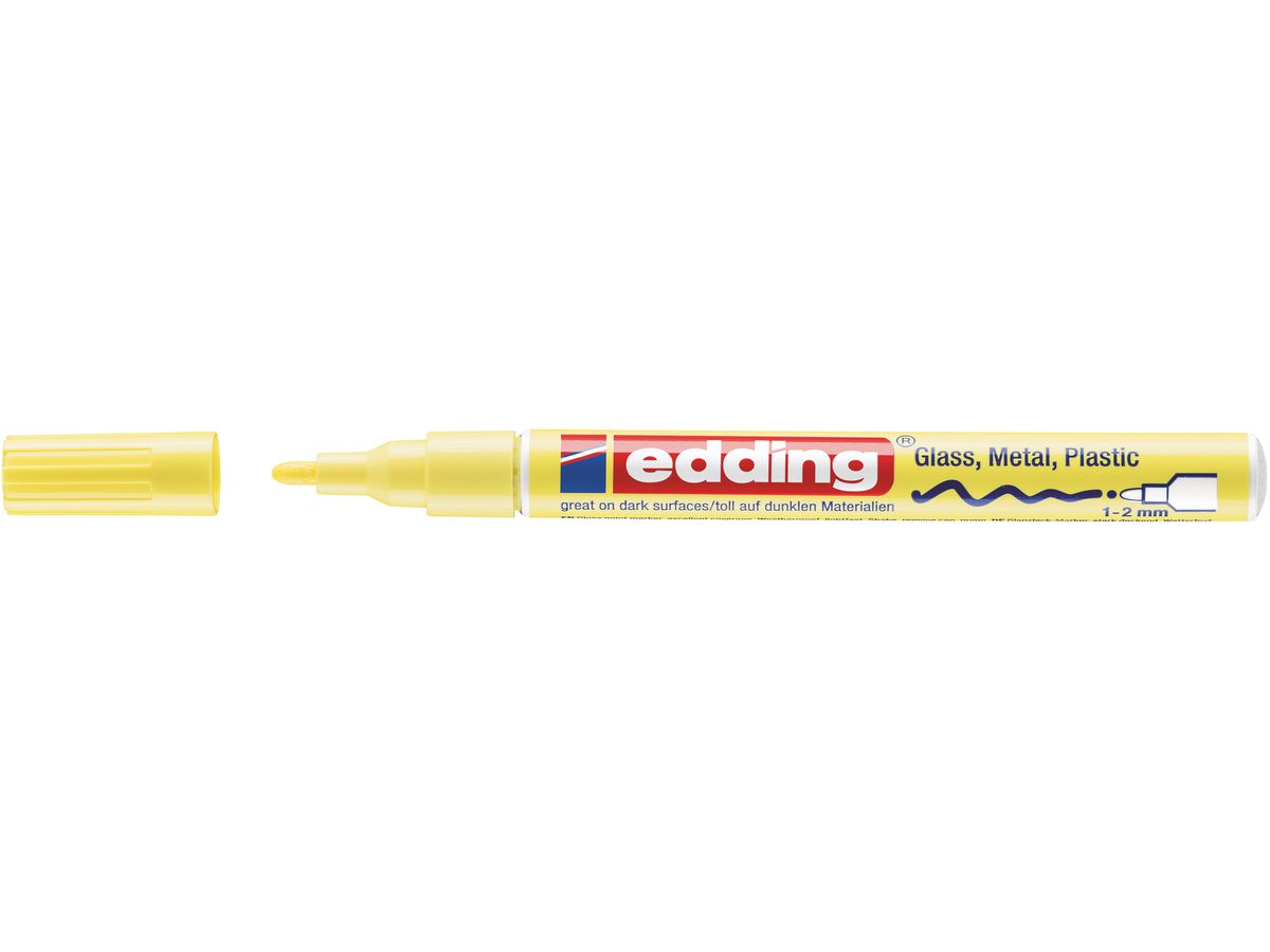 EDDING Paintmarker 751 CREA 1-2mm E-751-135 CR pastell jaune (4057305017055)