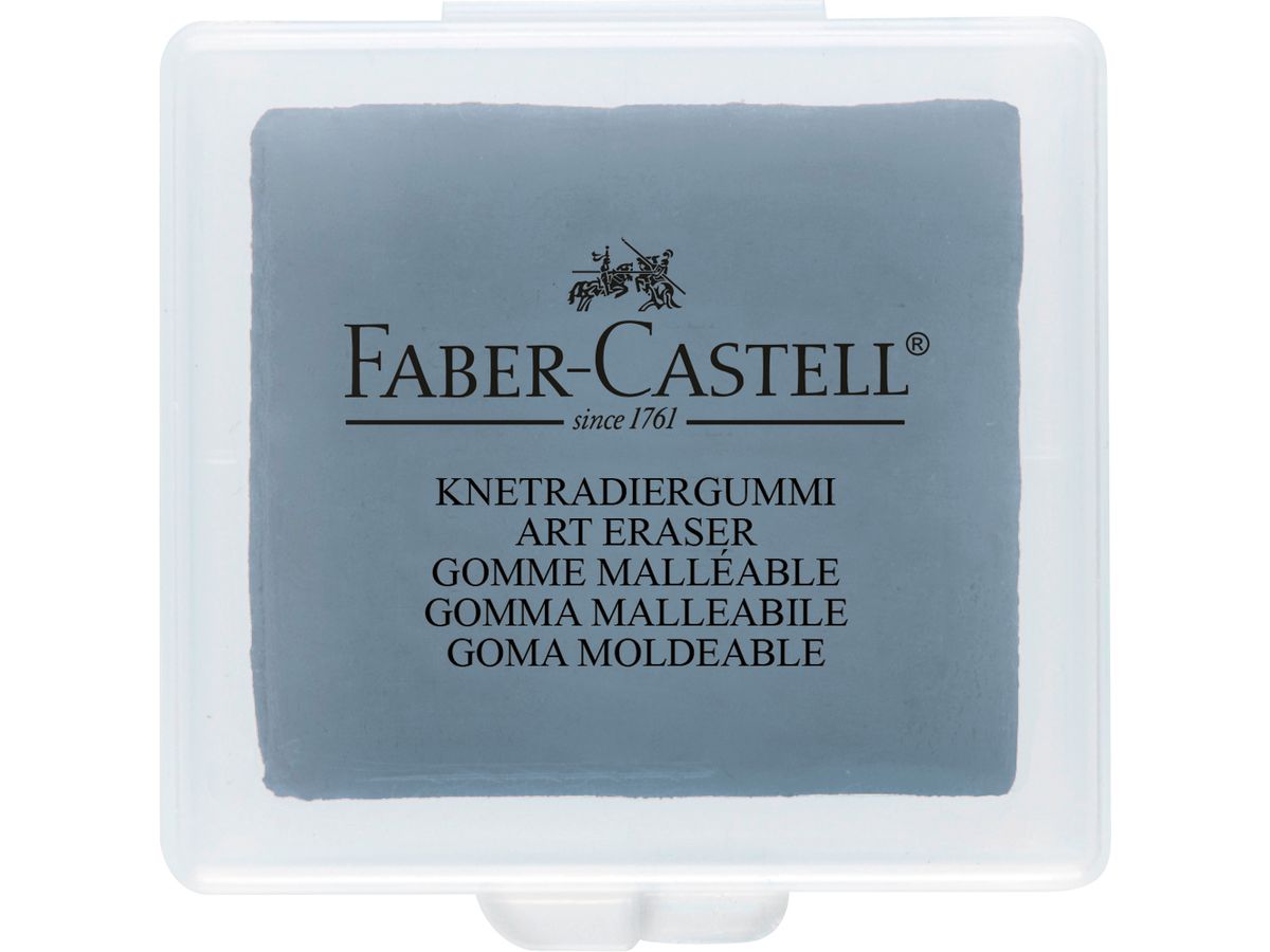 FABER-CASTELL Knetgummi ART Eraser grau 127220 49x49x14mm (9556089009225)