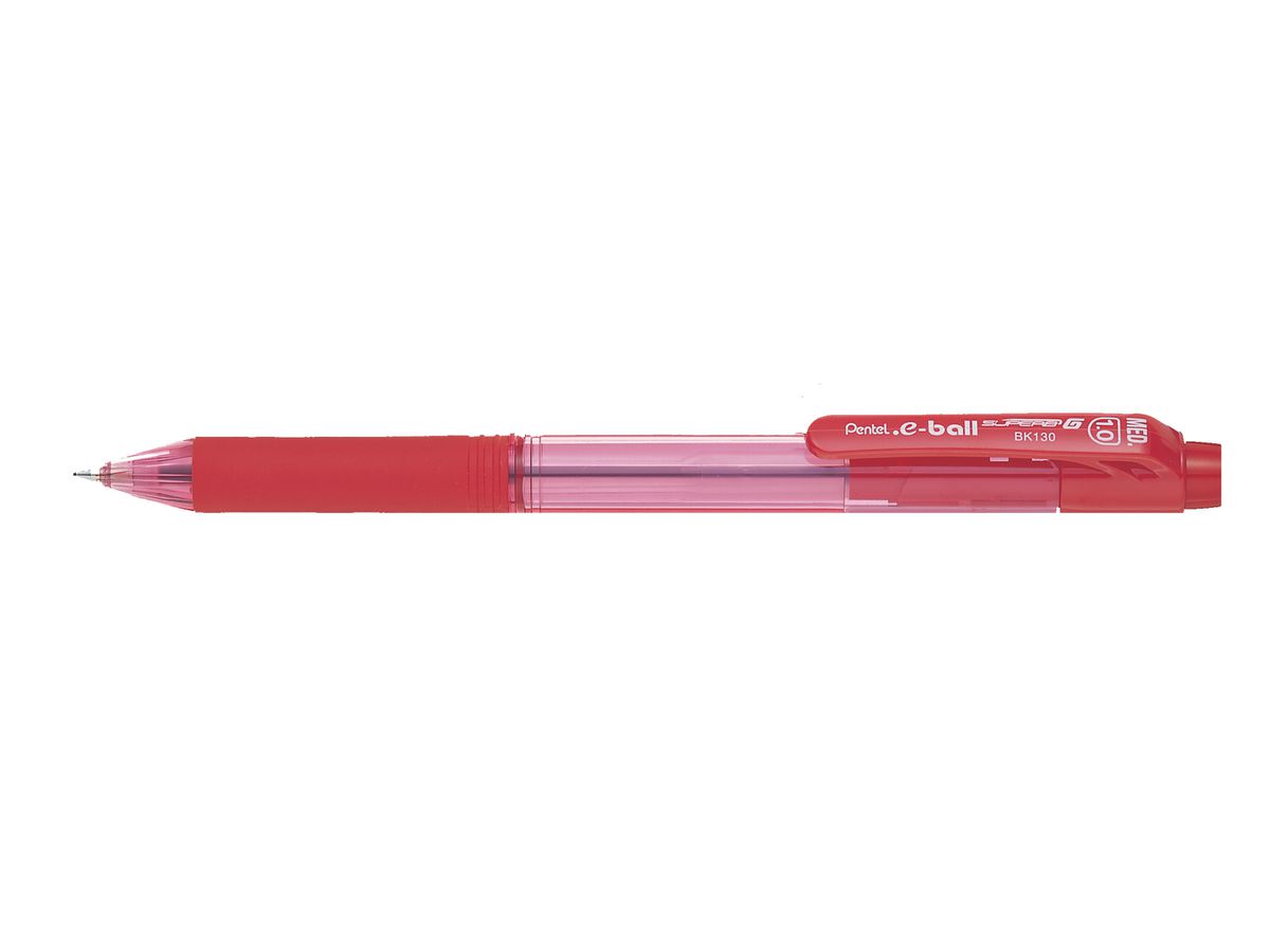 PENTEL Kugelschreiber E-Ball 1mm BK130-BO rot (4902506064134)