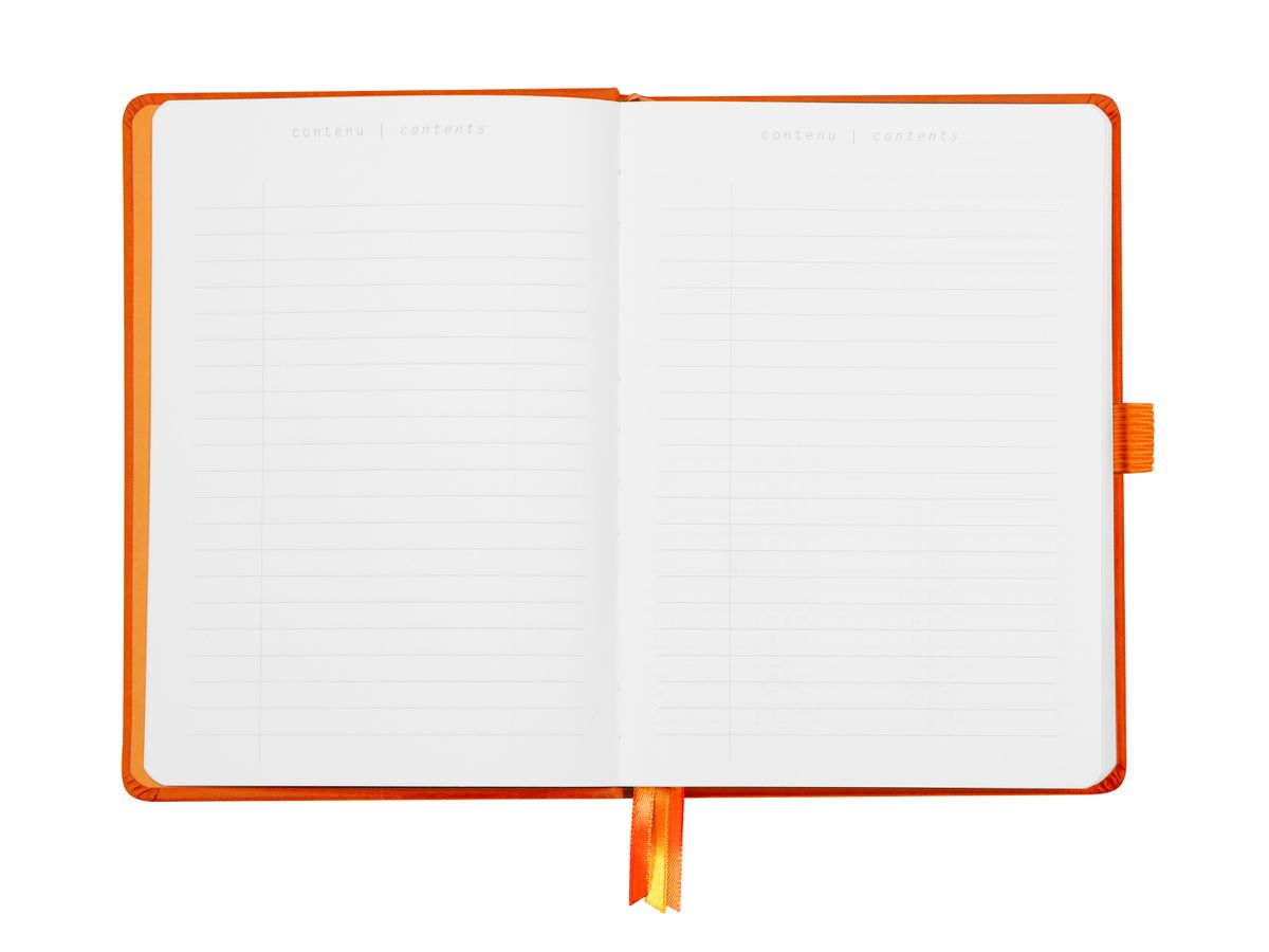 RHODIA Goalbook Taccuino A5 118583C Hardcover mandarin 240 f. (3037921185834)