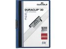DURABLE Klemmhefter DURACLIP 30 220007 für 30 Blatt A4 dunkelblau (4005546210346)