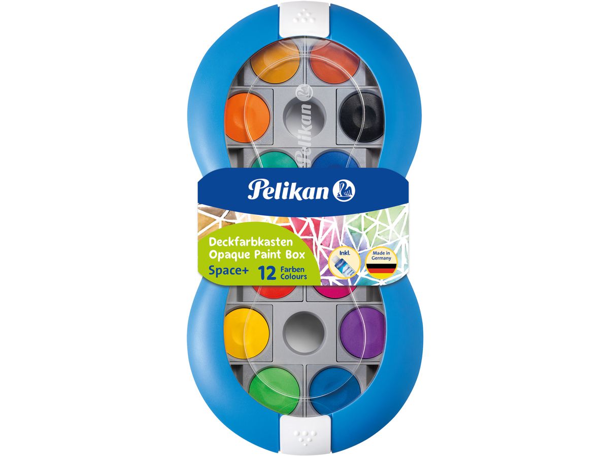PELIKAN Deckfarbkasten Space 724617 Tube 12+1 Stück (4012700724618)