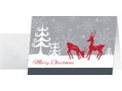 SIGEL Weihnachtskarten DS256 Red Deer 25 Stk. (4004360802423)