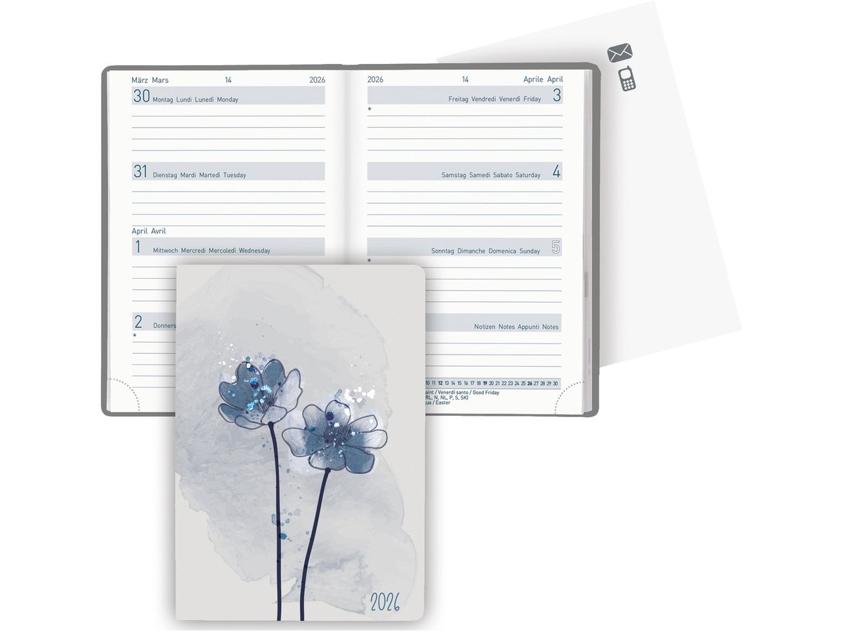 BIELLA TA Mittelformat 2026 822313770026U 1W/2S Flower ML 7.6x11cm (7611365525058)