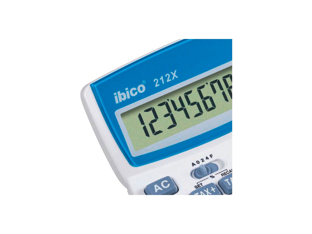 IBICO Taschenrechner 212X IB410086 12-stellig (0013465410086)