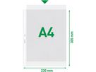 LEITZ Zeigetaschen PP A4 47900000 genarbt, 0,09mm 100 Stück (4002432432134)