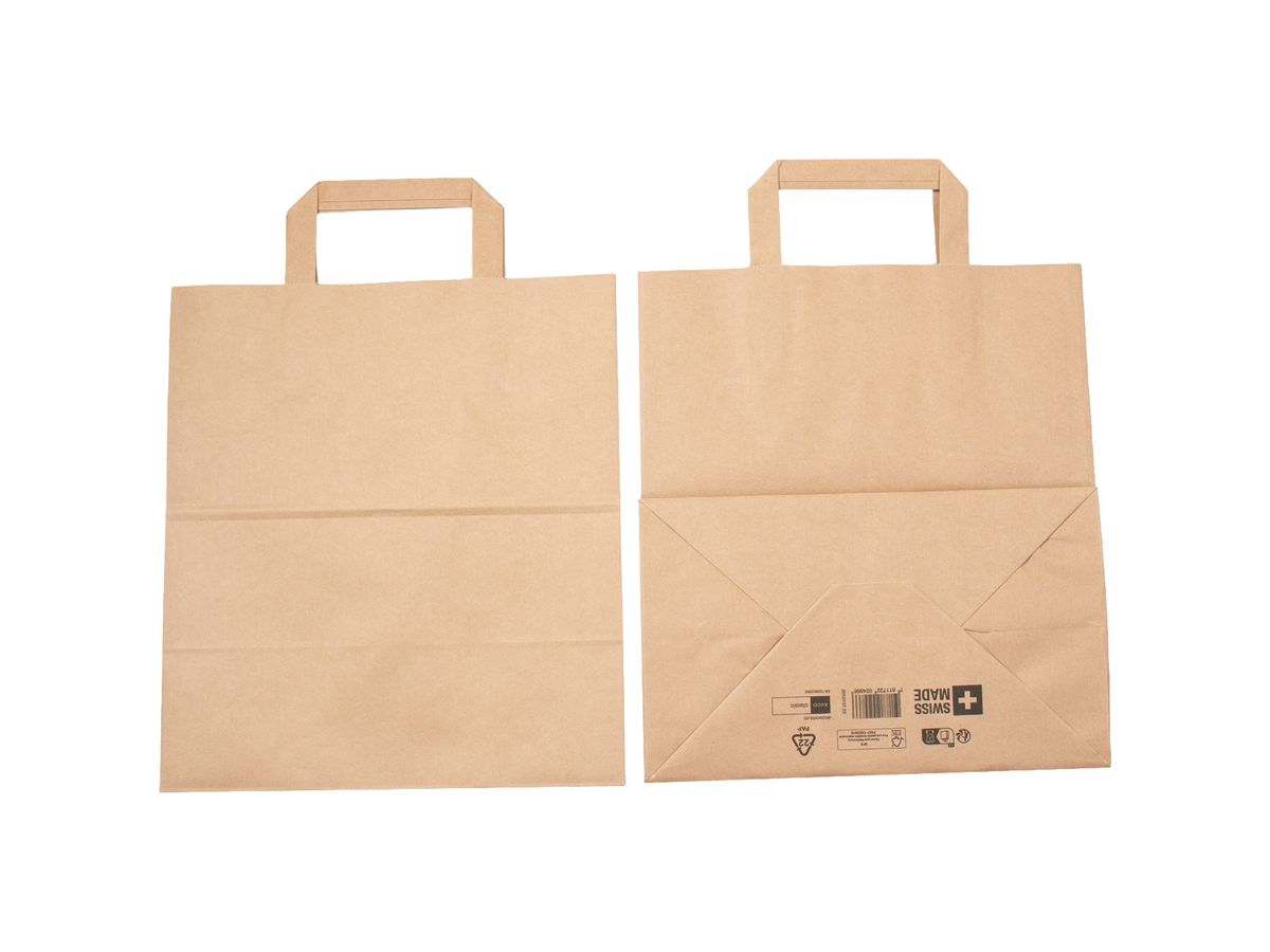 ELCO Tragetasche 26x16x29cm 7010107.25 mit Henkel, braun 50 Stück (7611722024910)