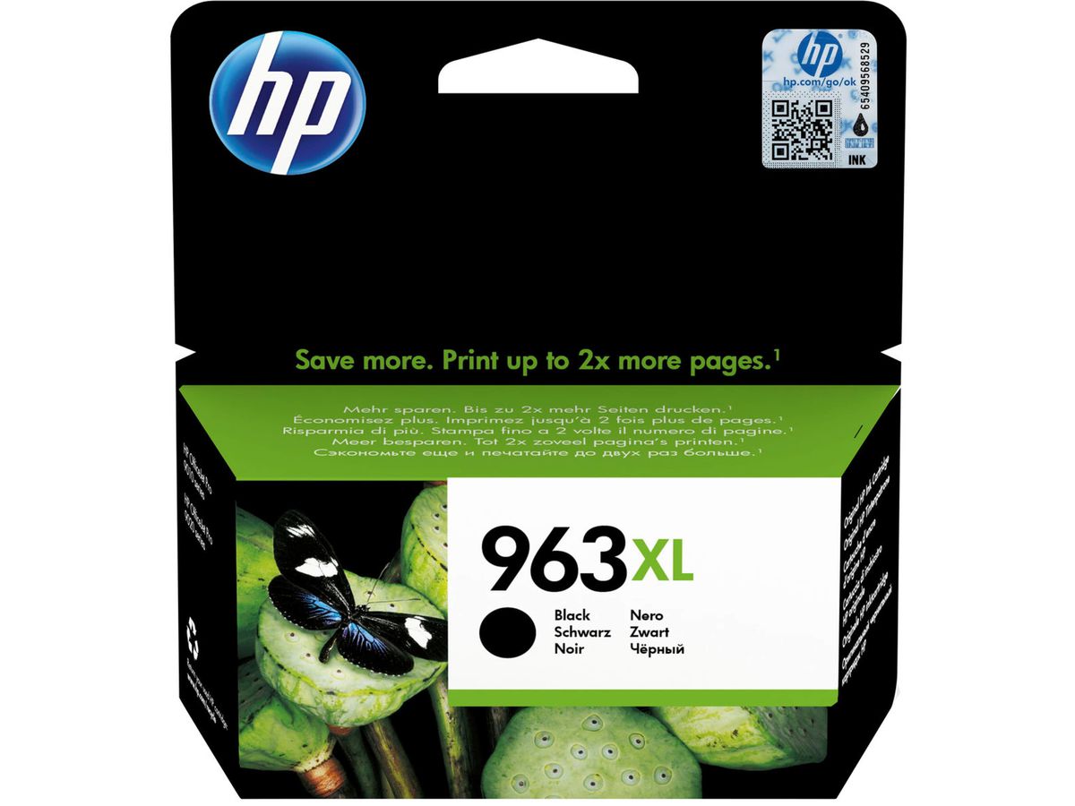 HP Cart. d'inch. 963XL nero 3JA30AE OfficeJet 9010/9020 2000 p. (0192545866620)