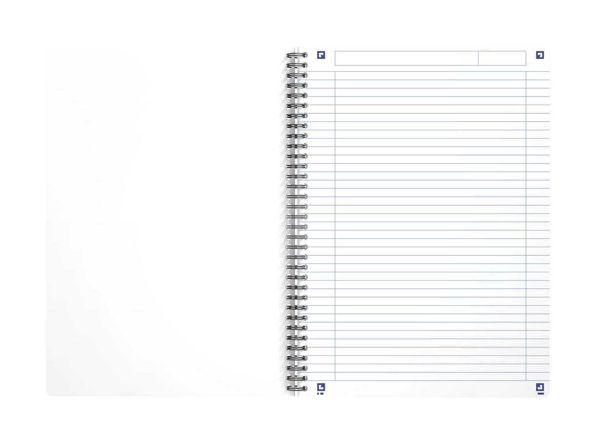 OXFORD My Rec'Up Taccuino Ufficio 400166097 A4, riga 90 fgl, rose (3020120194073)