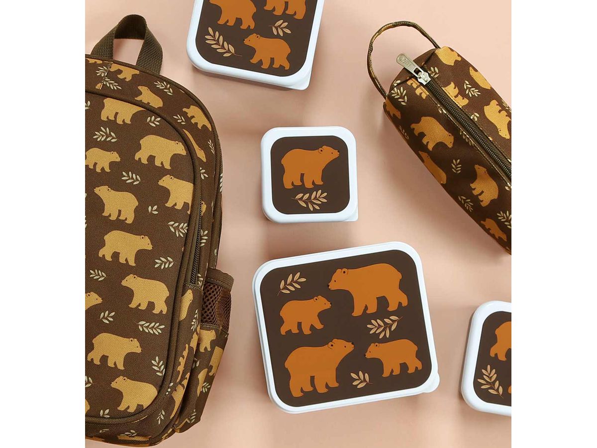 ALLC Lunch & Snackbox Set SBSEBE43 Bears (8719715001937)