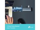 TP-LINK USB-C 6-Port Hub UH6120C HDMI 4K,USB-A&C, PD 100W,RJ45 (8885021371887)