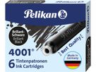 PELIKAN Tinte 4001 TP/6 301218 brillantschwarz 6 Stück (4012700301215)
