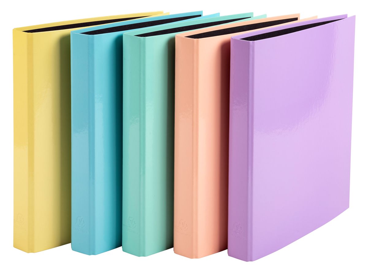 EXACOMPTA Ringbuch Aquarel 2.5cm 51560E assortiert 4-Ring A4 (3130630515609)