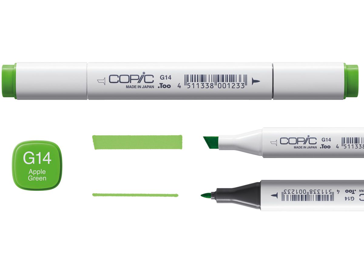 COPIC Marker Classic 20075151 Grau-Set CG, 12 Stück (4511338063347)