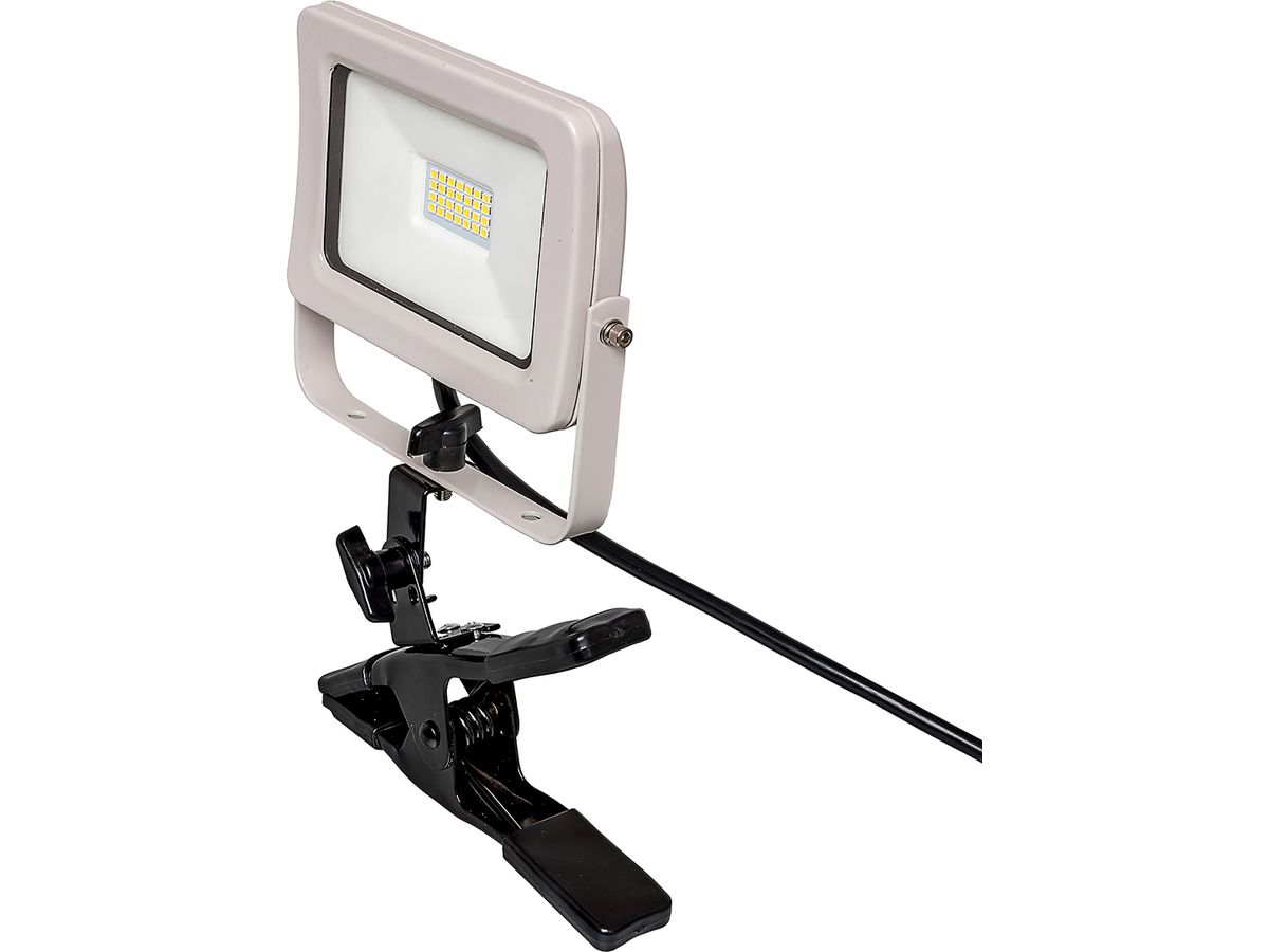 STEFFEN Lampada da lavoro LED 1995110KK1 bianco, con morsetto, 10W (7611007145538)