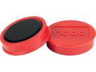 NOBO Aimant ronde 38mm 1915307 rouge 10 pcs. (5028252611299)
