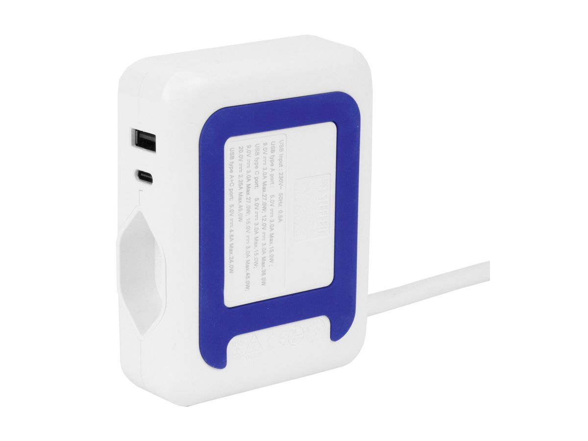 STEFFEN Ladestation IQ 1.5m 50 00028 weiss (7611007159368)