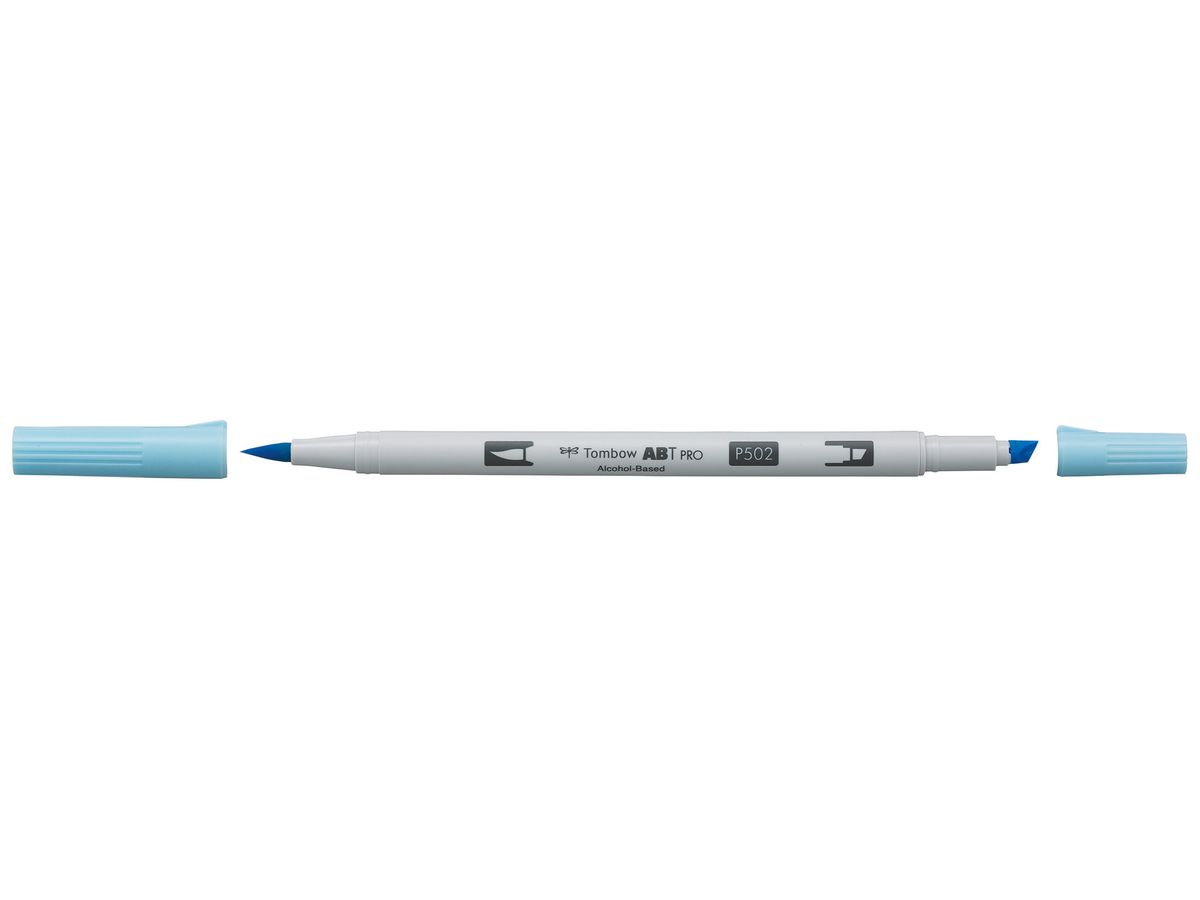 TOMBOW Dual Brush Pen ABT PRO ABTP-502 arctic blue (4901991648386)