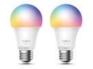 TP-LINK Leuchtmittel LED E27 2-Pack Tapo L530E(2-pack) Wifi, dimmbar, Mulitcolor (6935364006167)
