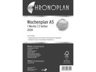 CHRONOPLAN Ersatz Wochenplan 2026 50236Z.26 1W/2S in Spalten A5 (4004182088401)