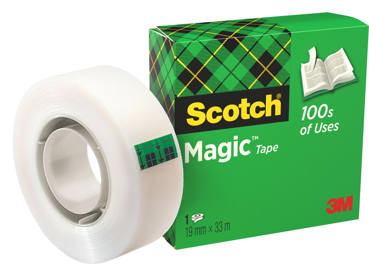 SCOTCH Magic Tape 19mmx33m 8101933K unsichtbar (3134375002677)