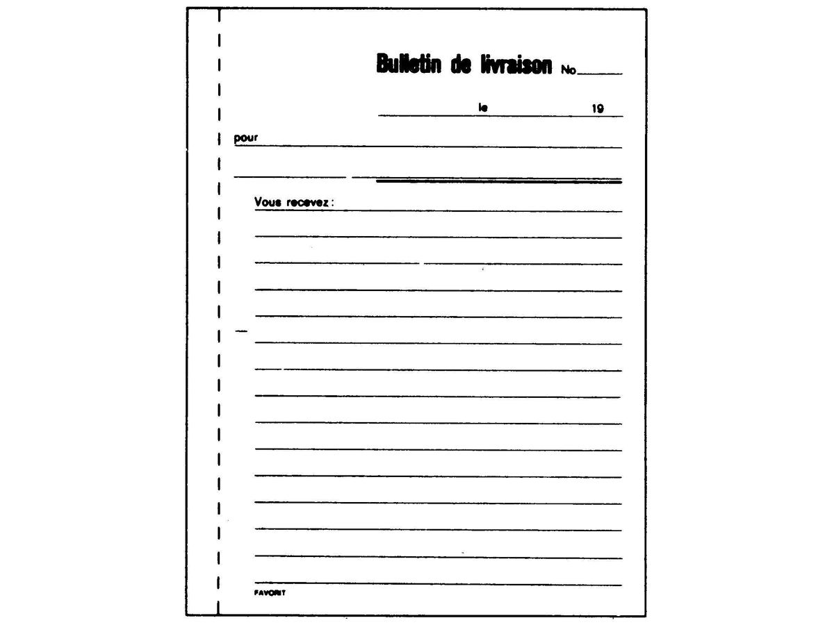 SIMPLEX Lieferscheine F A6 15121F gelb/weiss 50x2 Blatt (7611468151215)