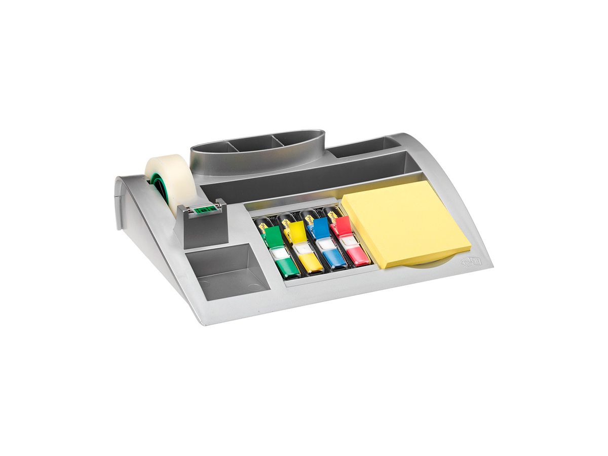 POST-IT Organizer silbergrau C50N mit 810, 654, 4x683 (4001895867637)