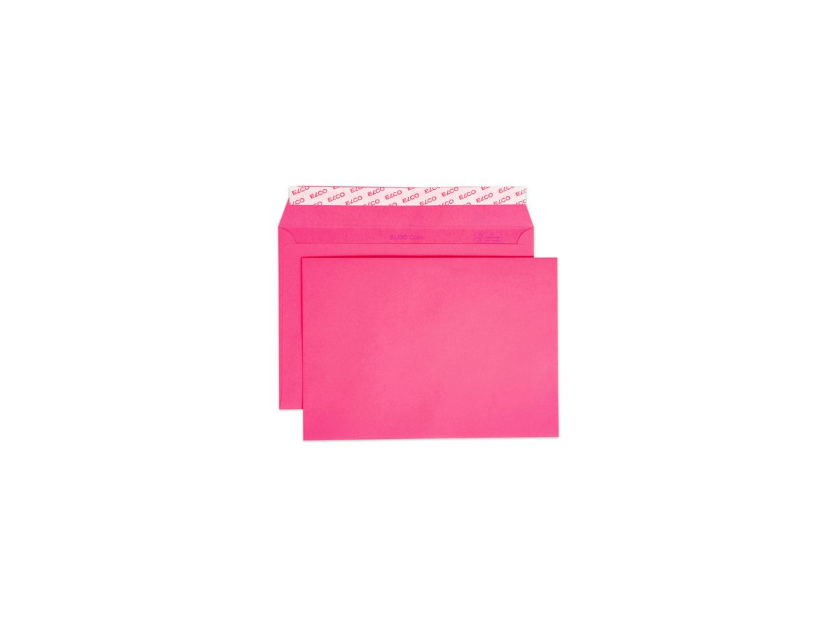 ELCO Couvert Color o/Fenster C5 24084.52 120g, rot 250 Stück (7611722024033)