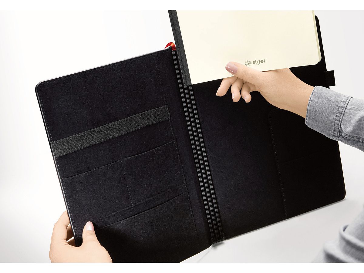 CONCEPTUM Business Organiser A4 CF132 Conceptum flex Set nero (4004360807756)