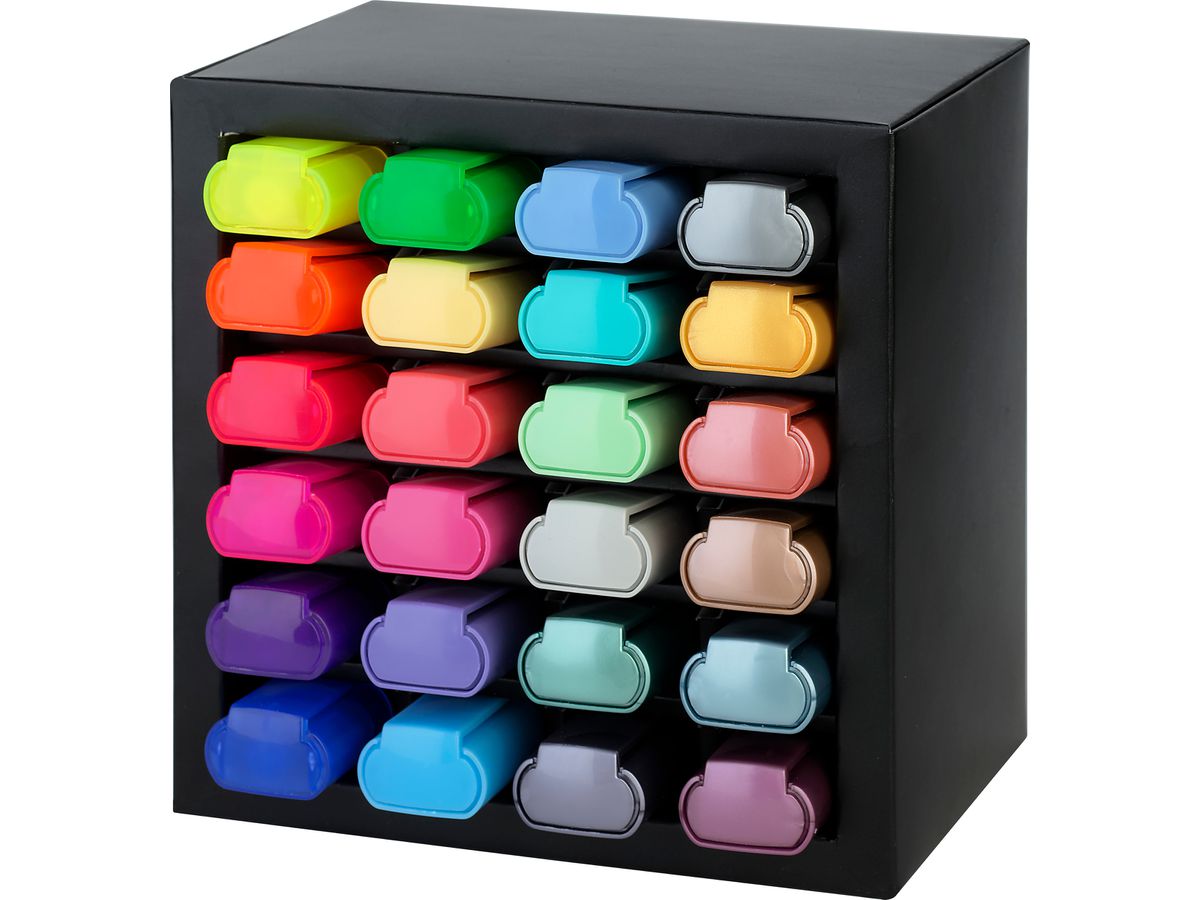 FABER-CASTELL Textmarker TL 46 254602 Deskset 24 Stück (4005402546022)