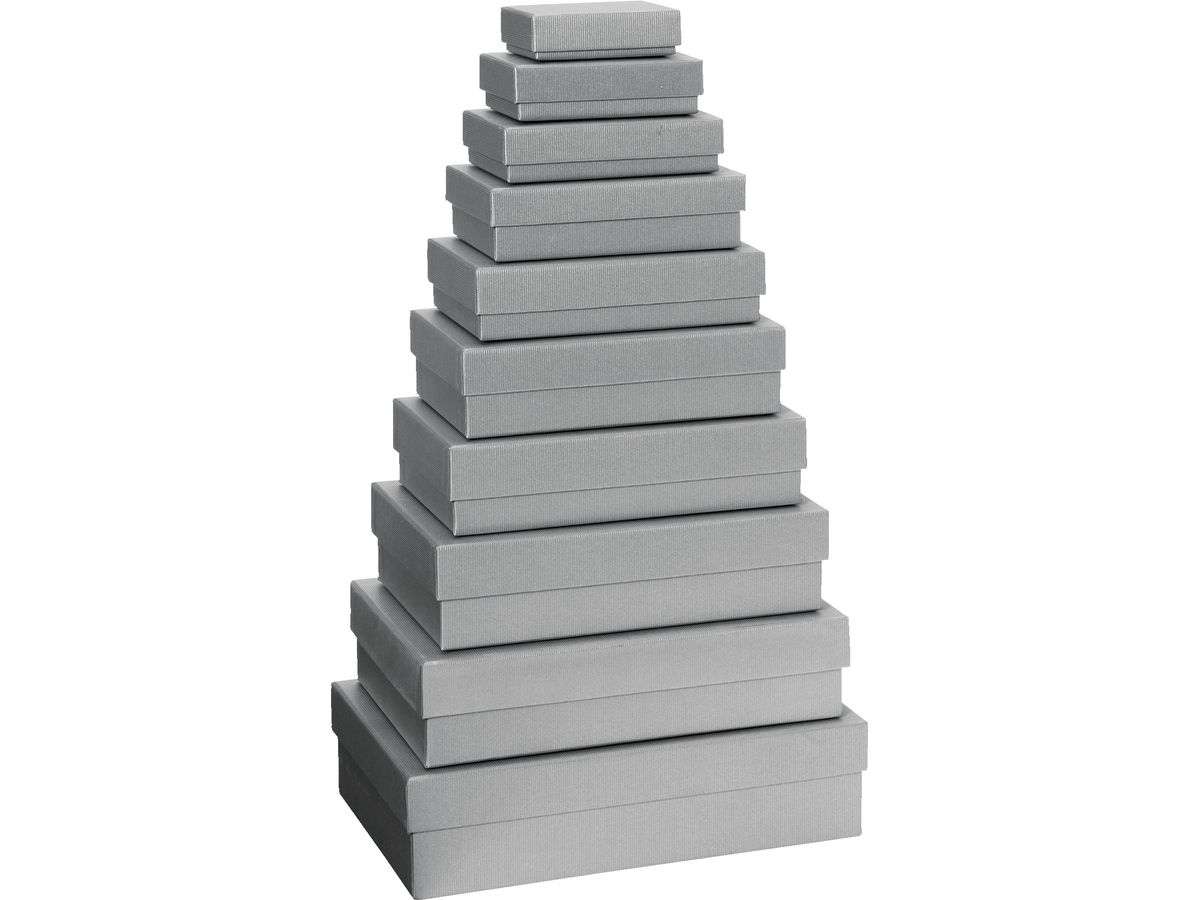 STEWO Geschenkbox One Colour 2553782175 silber 10 Stück (7613074024488)