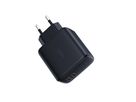 AUKEY Omnia II Dual 45W GaN PD PA-B4T BK 2-Port USB-C Wall Charger B. (0689323787500)