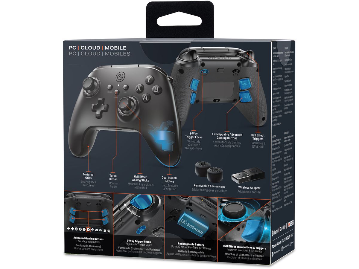 POWER A OPS V1 Wireless Controller PCGP0381-01 PC/Cloud Gaming (0617885108914)