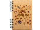 KOMONI Taccuino Dream Big A5 DRE5G foderato 90 fogli (8720634488235)