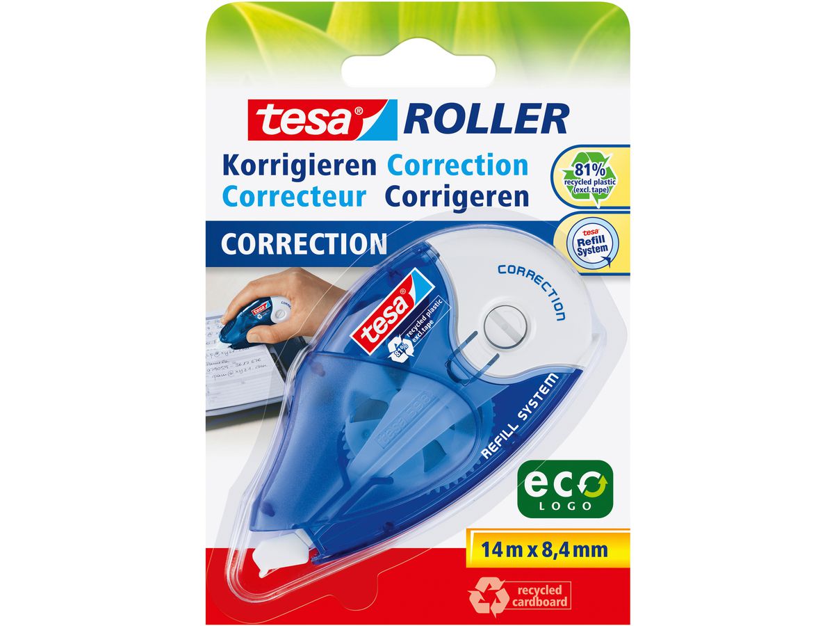 TESA Roller de correction 599810000 8,4mmx14m Blister (4042448110459)