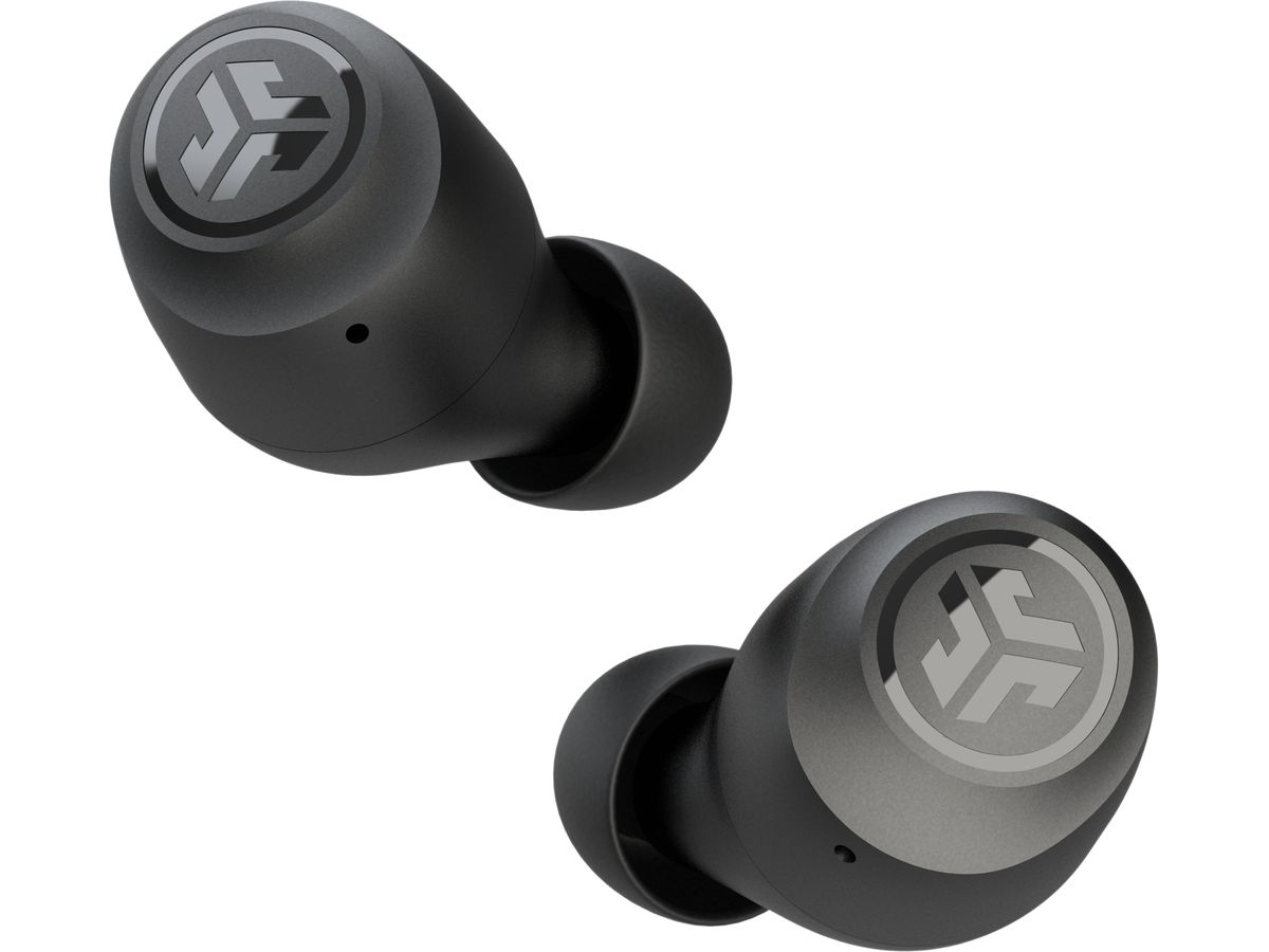 JLAB Go Pop+ Earbuds IEUEBGAIRPOPRBLK124 True Wireless, Black (0812887017183)