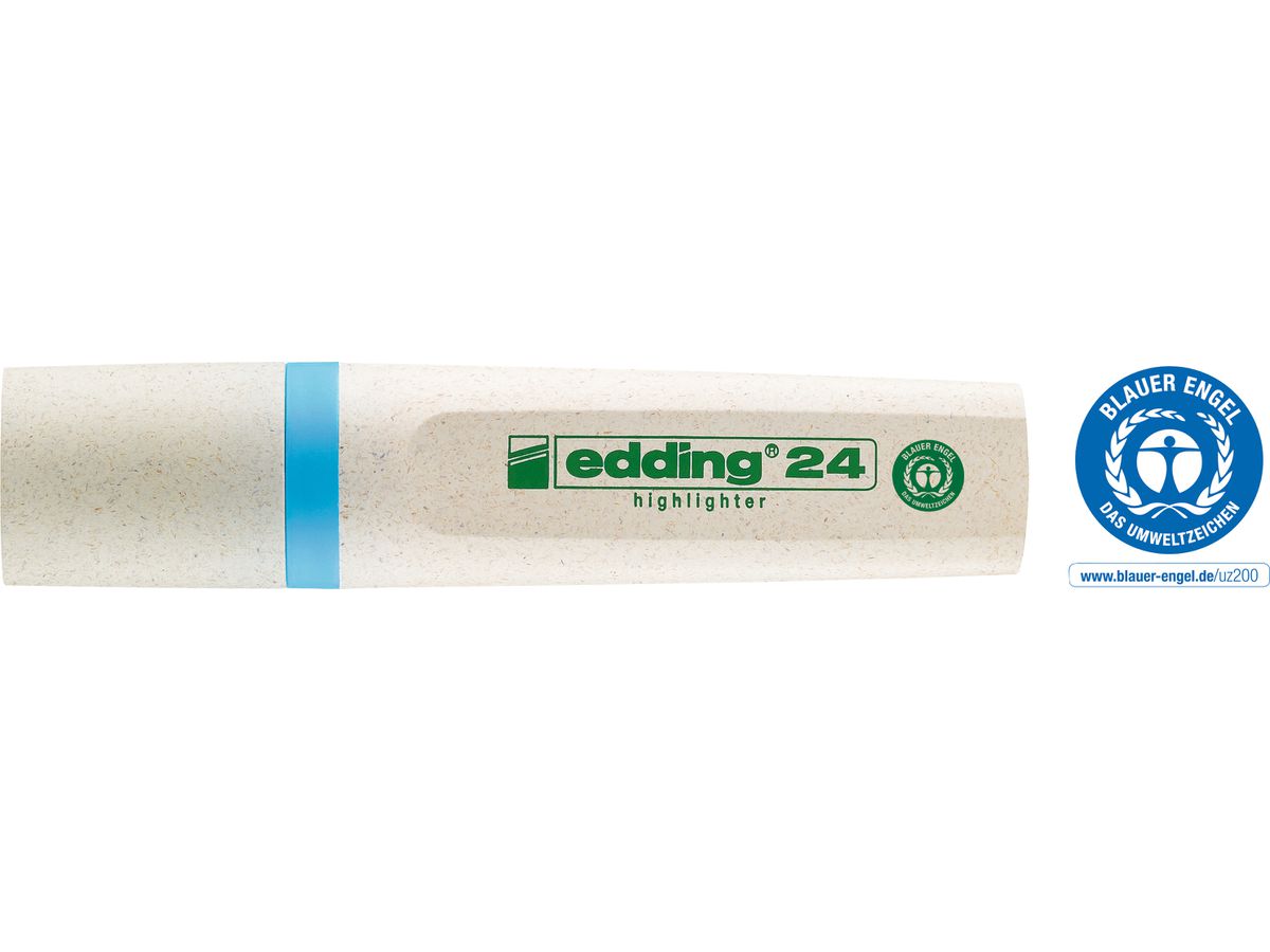 EDDING Textmarker 24 EcoLine 2-5mm 24-10 hellblau (4004764917662)