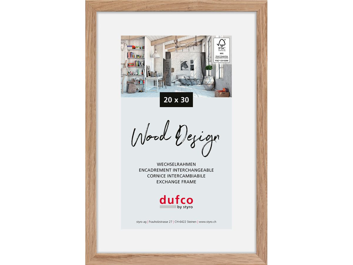 DUFCO Cadre photo Hay 20x30cm 1610.81115 chêne clair (8013746401088)