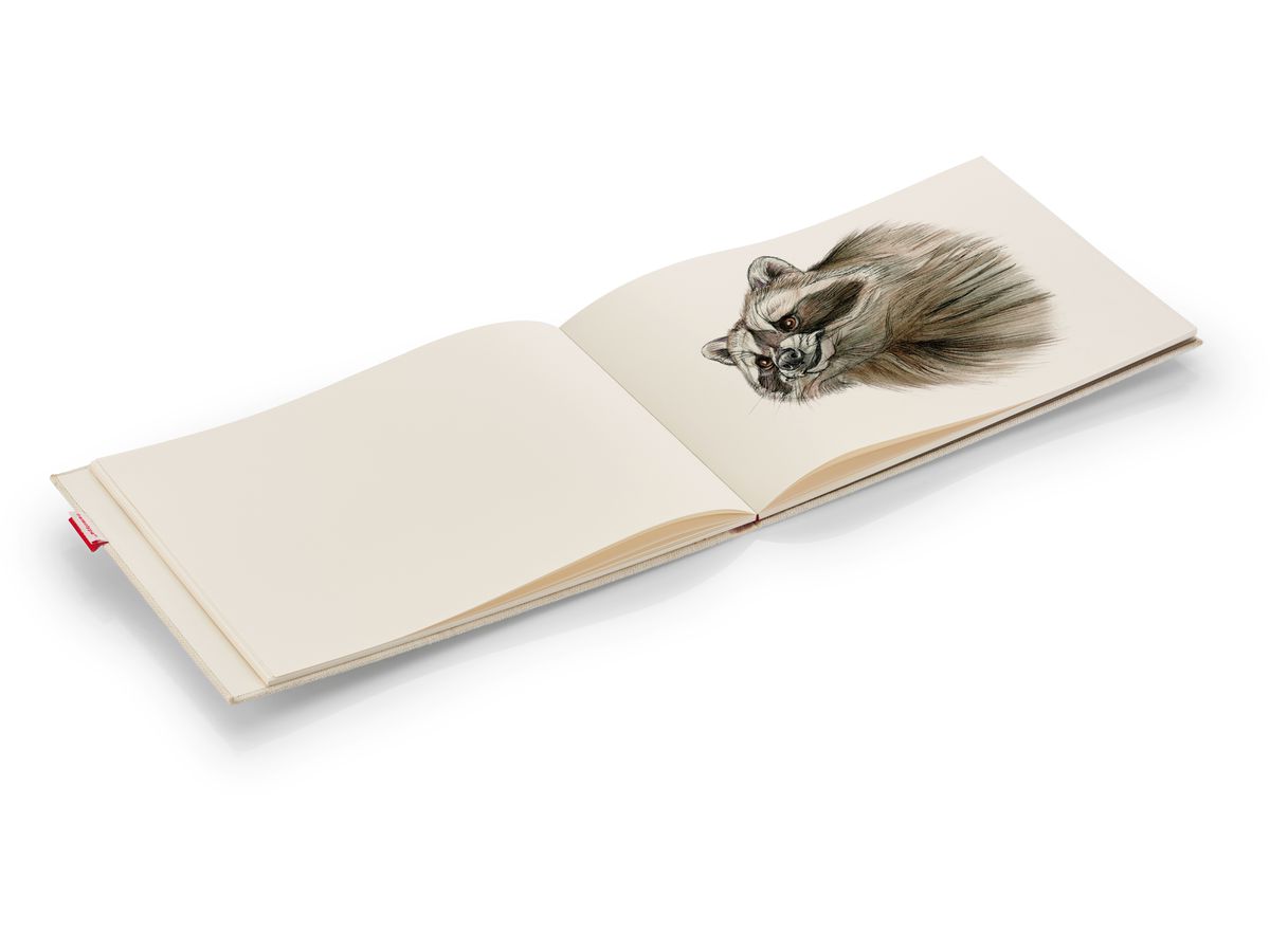 TRANSOTYPE senseBook Sketchpad A4 75061400 schwarz 280x185x10mm (4013695264141)