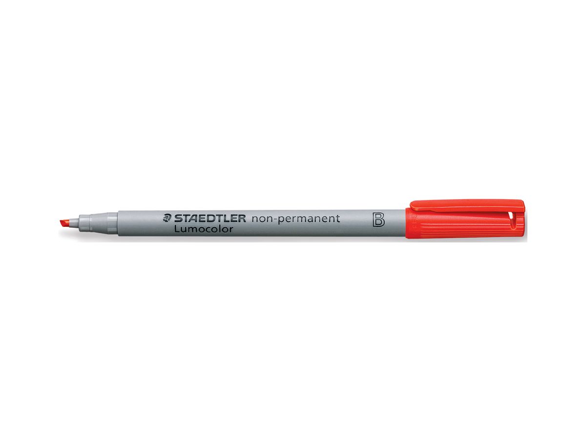 STAEDTLER Lumocolor non-perm. B 312-2 rosso (4007817304181)