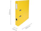 BIELLA Classeur Plasticolor 4cm 10740420U jaune A4 (7611365200658)
