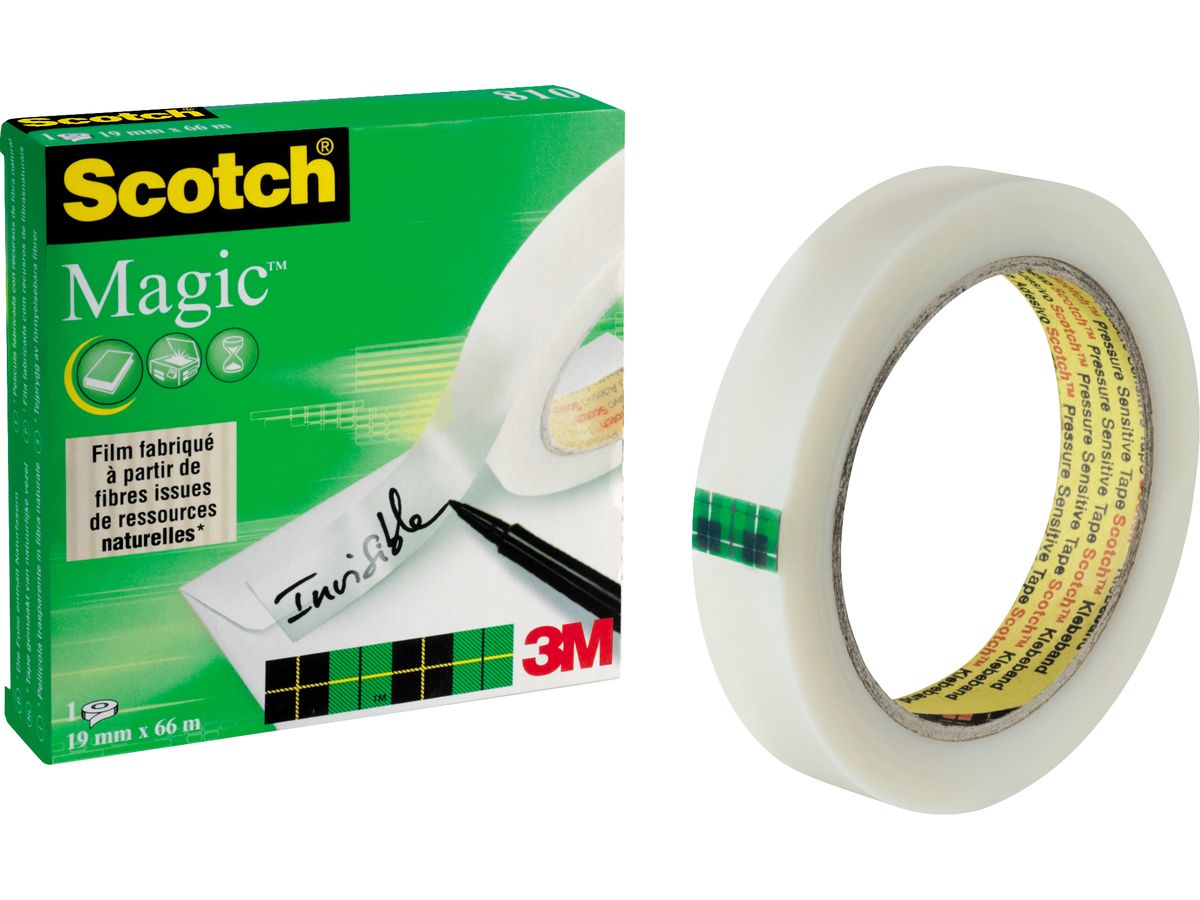 SCOTCH Magic Tape 810 19mmx66m 8101966K invisible (3134375005913)
