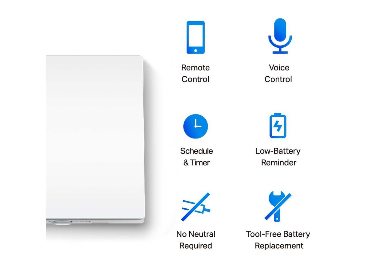 TP-LINK Smart Light Switch inwall Tapo S210 (4897098682548)