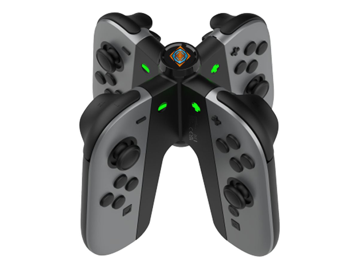 DELTACO Joy-Con charging station GAM-194 for up to 4x NSW 2 joycons (5706470155053)